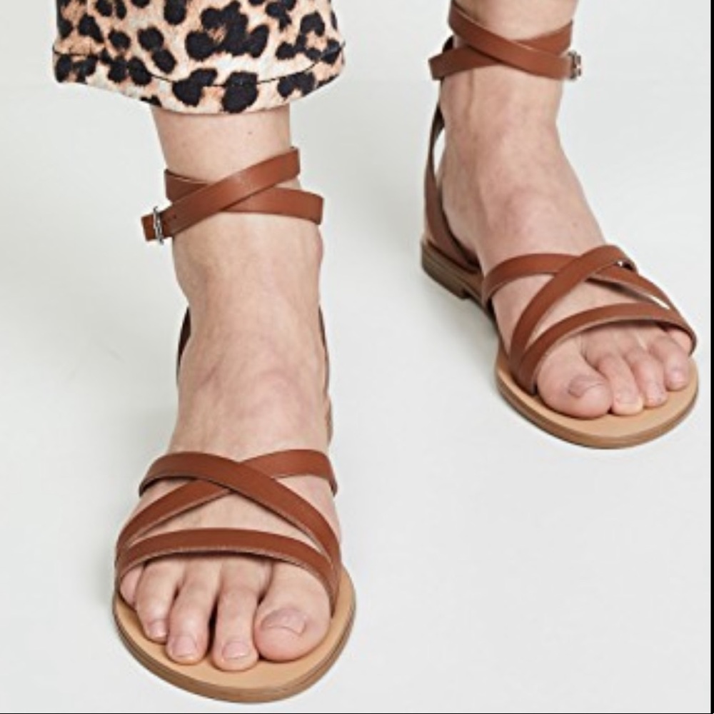Steven by Steve Madden Matas Leather Sandals NWT 8 - Picture 3 of 8
